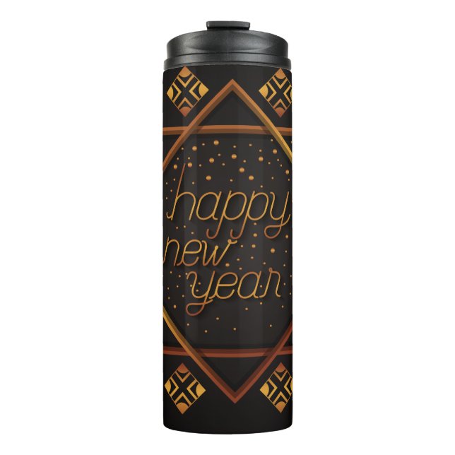 Happy New Year Thermosbecher (Vorderseite)