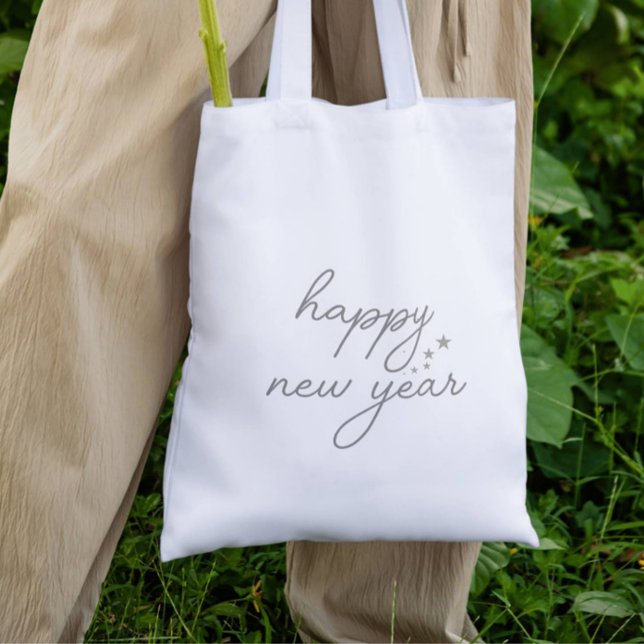 Happy New Year Tote Bag Tragetasche (Von Creator hochgeladen)
