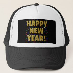 Happy New Year Truckerkappe