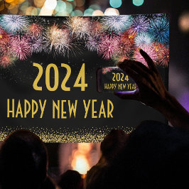 Happy New Year Wall Banner
