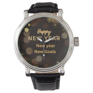 Happy new year watch design.instant download armbanduhr