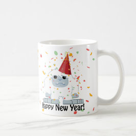 Happy New Year Yeti Tasse
