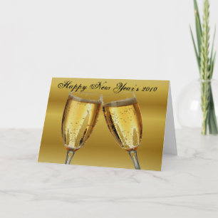 Happy New Year's_ Card Feiertagskarte