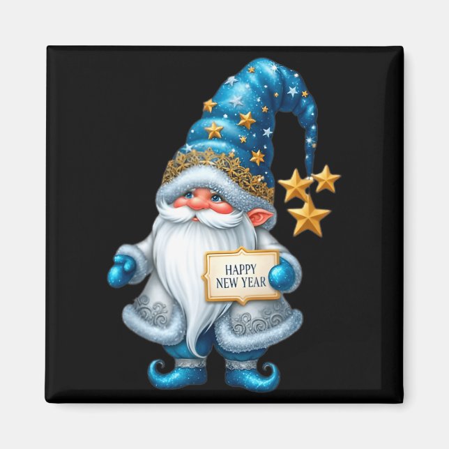 Happy New Years Eve 2026 Party Gnomes Matching Fam Magnet (Vorne)