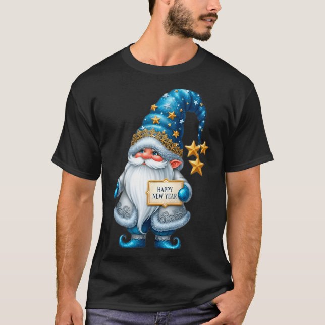 Happy New Years Eve 2026 Party Gnomes Matching Fam T-Shirt (Vorderseite)