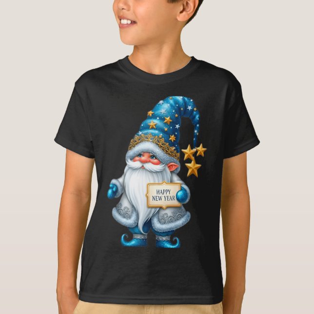 Happy New Years Eve 2026 Party Gnomes Matching Fam T-Shirt (Vorderseite)
