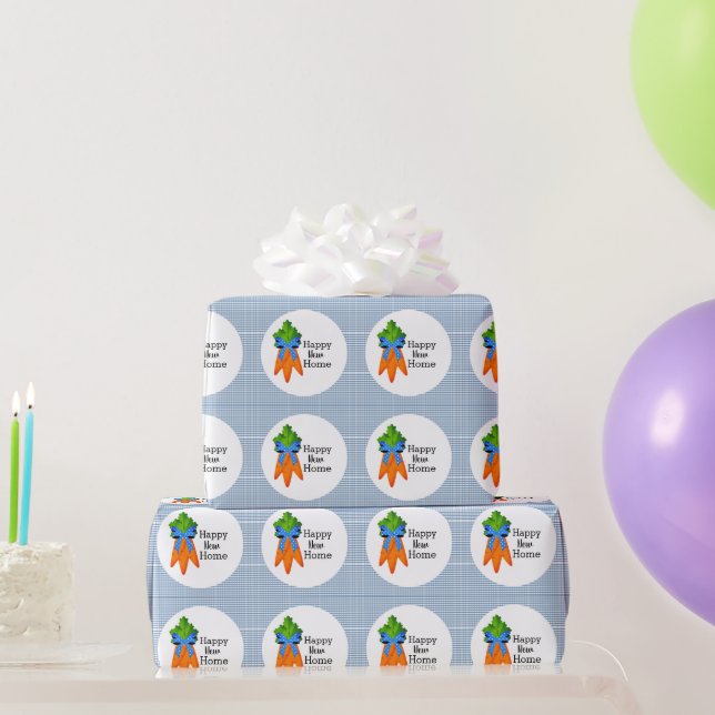 Happy New Zuhause Housewarming Geschenkpapier (Partygeschenke)