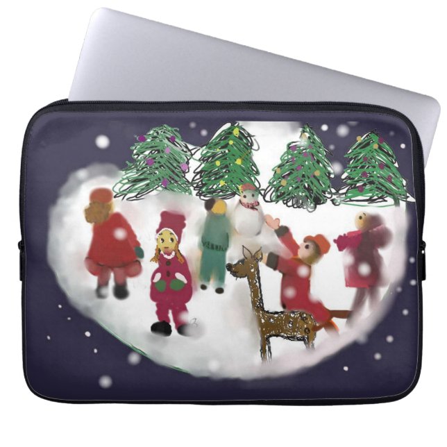 Happy NewYear Laptopschutzhülle (Vorderseite)