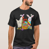 Happy Niedlich Bunny Chicken Bunny Basket Egges Ch