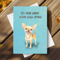 Happy Niedlich Chihuahua Bester Hund Vater Vater's