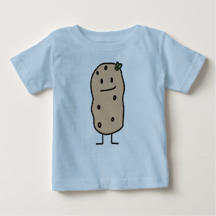 Happy Niedlich Lächeln Kartoffel Baby T-shirt
