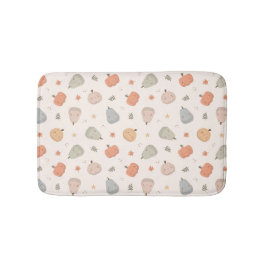 Happy Niedlich Pumpkin Pattern - Bath Mat Badematte