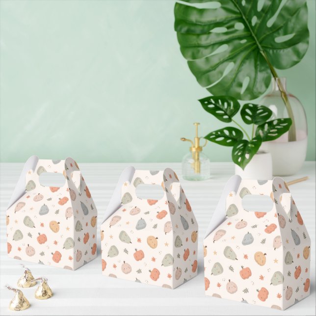 Happy Niedlich Pumpkin Pattern - Fevor Boxen Geschenkschachtel (Zahlreiche)