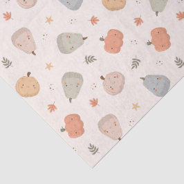 Happy Niedlich Pumpkin Pattern - Gewebepapier Seidenpapier