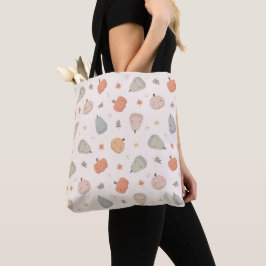 Happy Niedlich Pumpkin Pattern - Tote Bag