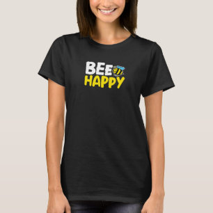 Happy niedliches Bieneninsekt für Gelbhonig T-Shirt