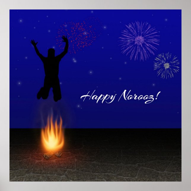 Happy Noroz Chahar-Shanbeh-Suri Poster (Vorne)