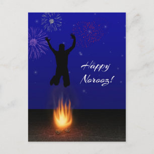 Happy Noroz Chahar-Shanbeh-Suri Postkarte