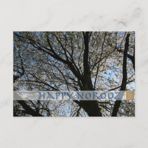 Happy Noroz Cherry Blossom Baum Einladung