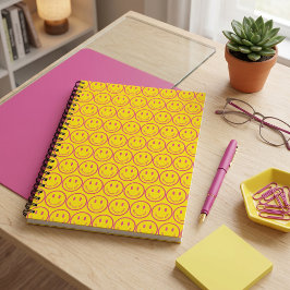 Happy Notebook Notizblock