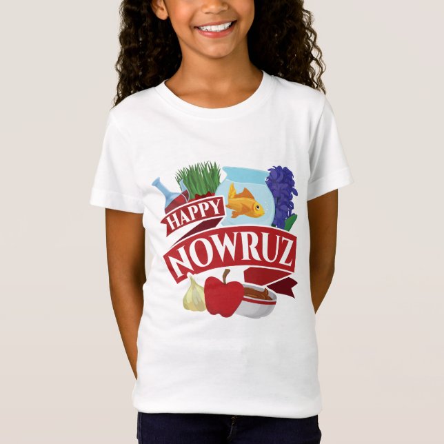 Happy Nowruz Persian New Year T-Shirt (Vorderseite)