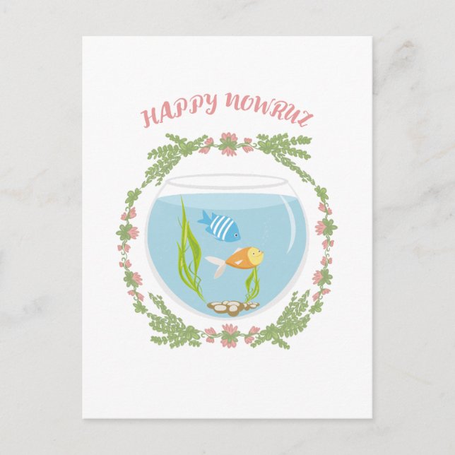 Happy Nowruz Postkarte (Vorderseite)