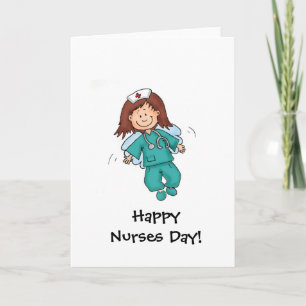 Happy Nurses Day - Greeting Card Karte
