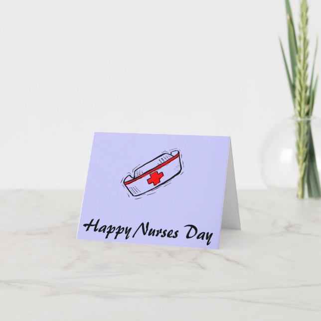 Happy Nurses Day Notecard Karte (Vorderseite)