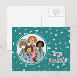 Happy Nurses Day Postkarte