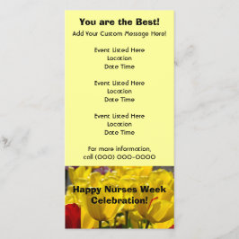 Happy Nurses Week Celebration Event Cards custom