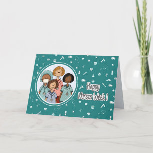 Happy Nurses Week Custom Karte