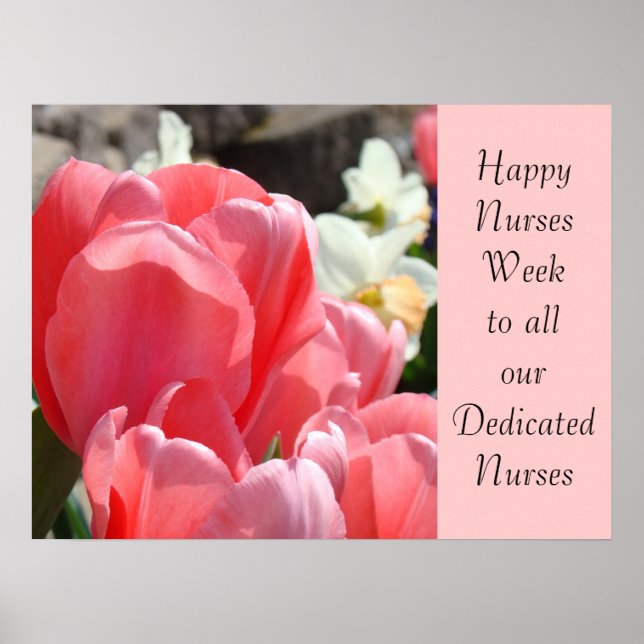 Happy Nurses Week Kunstdrucke Plakate Dedicated (Vorne)