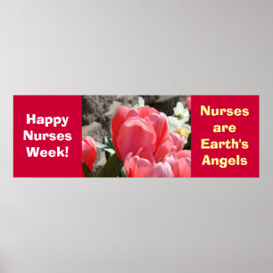 Happy Nurses Week! Poster Persönliche Engel