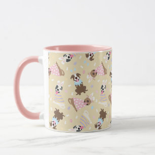 Happy Oaster American Pit Bull Terrier Dogs Tasse