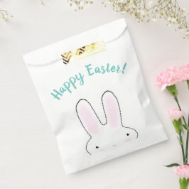 Happy Oaster aquamarin niedlich Ostern Bunny benut Geschenktütchen
