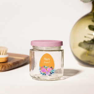 Happy Oaster Aquarell Aufkleber