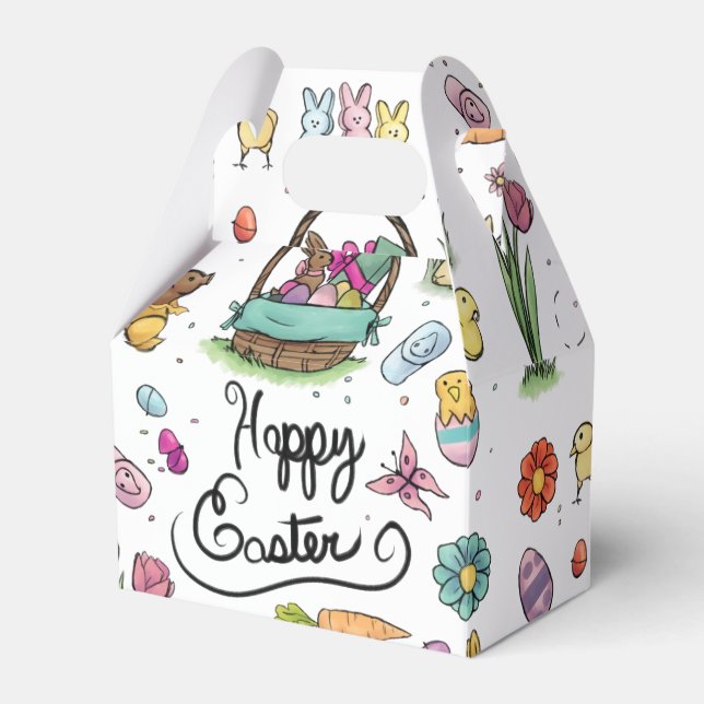 Happy Oaster Art Geschenkschachtel (Vorderseite)