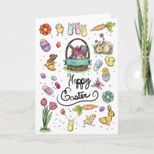 Happy Oaster Art Karte