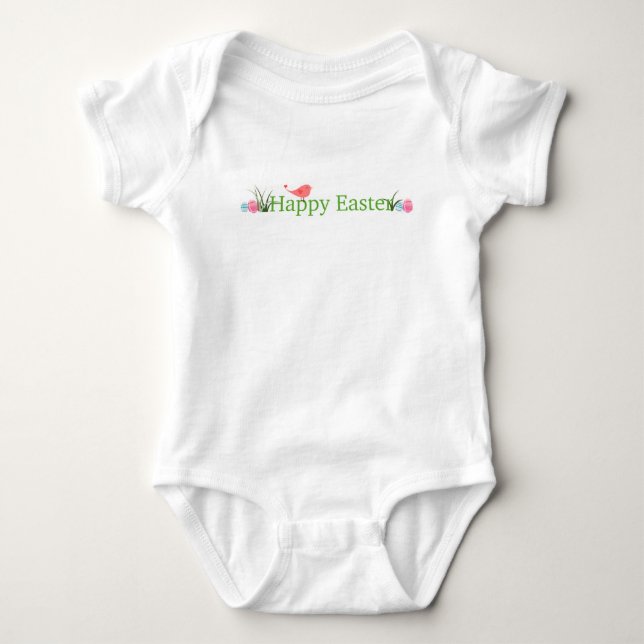 Happy Oaster Baby Strampler (Vorderseite)