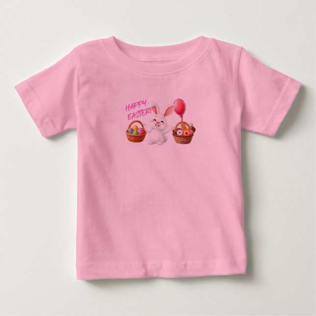 Happy Oaster Baby T-shirt (Vorderseite)