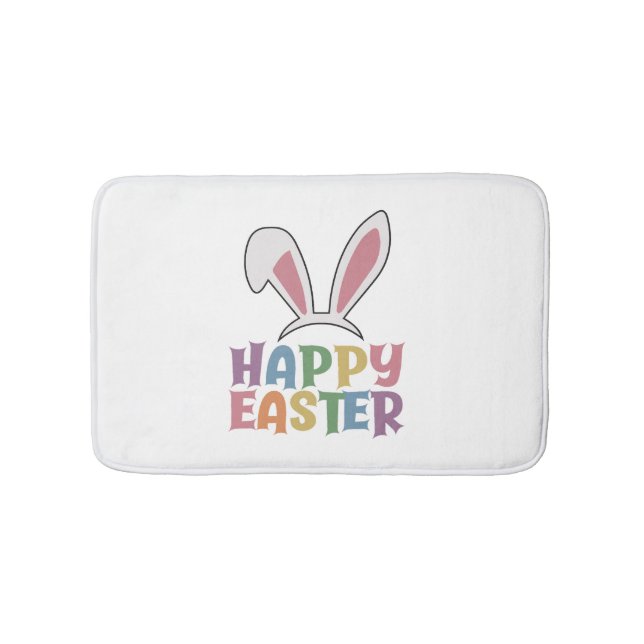 Happy Oaster Badematte (Vorderseite)