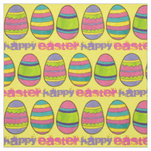 Happy Oaster Basket gestrichen Eier Jagd Eier Stoff