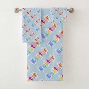 Happy Oaster Bath Handtuch Set
