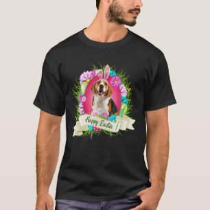 Happy Oaster Beagle Tragen Bunny Oar Eggs Cool T-Shirt