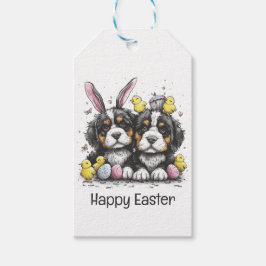 Happy Oaster Bernese Mountain Hunde Geschenkanhänger