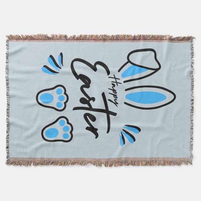 Happy Oaster Blue Decke (Vorderseite)