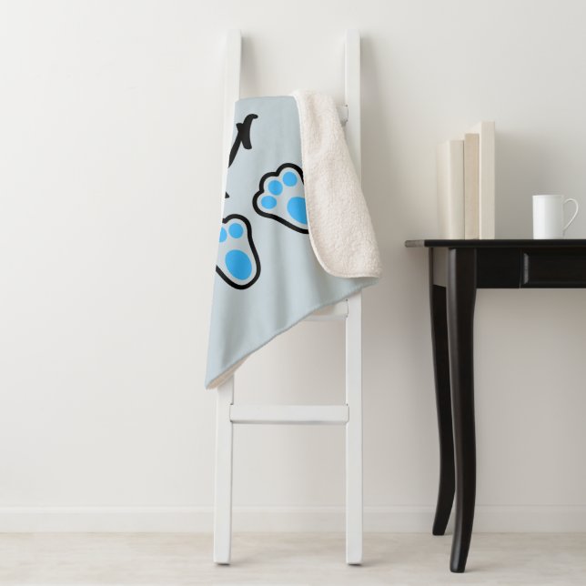 Happy Oaster Blue Sherpadecke (Beispiel)