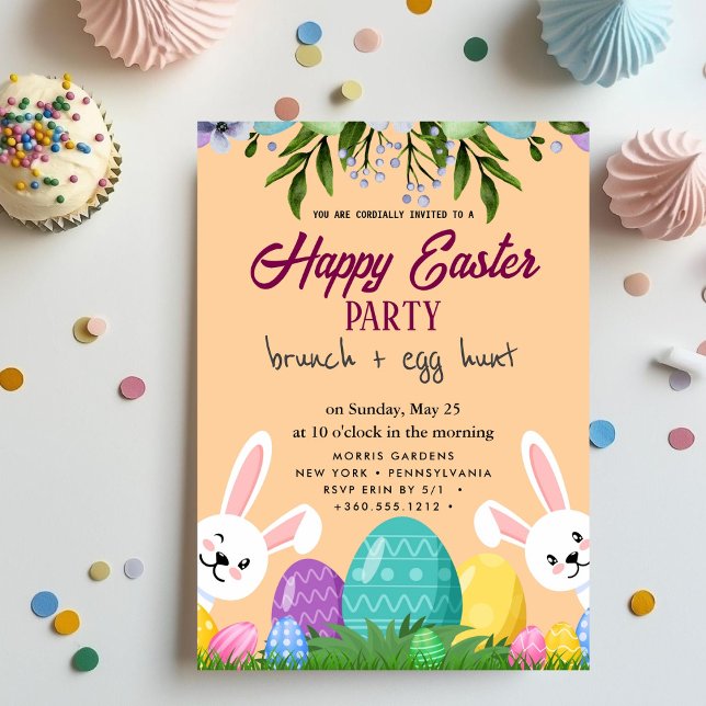 Happy Oaster Brunch and Egg Hunt Einladung (Von Creator hochgeladen)