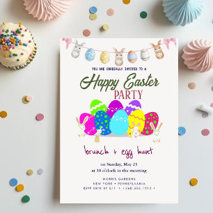 Happy Oaster Brunch and Egg Hunt Einladung