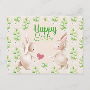 Happy Oaster Bunnies Postkarte